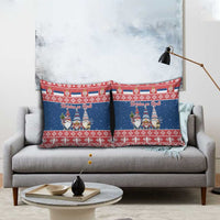 Serbia Christmas Pillow Cover Hristos Se Rodi Gnome - Wonder Print Shop