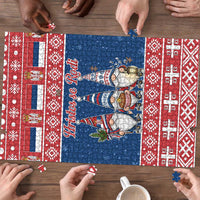 Serbia Christmas Puzzle Hristos Se Rodi Gnome - Wonder Print Shop