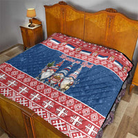 Serbia Christmas Quilt Hristos Se Rodi Gnome - Wonder Print Shop