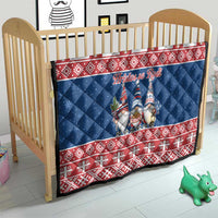 Serbia Christmas Quilt Hristos Se Rodi Gnome - Wonder Print Shop