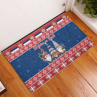 Serbia Christmas Rubber Doormat Hristos Se Rodi Gnome - Wonder Print Shop