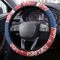 Serbia Christmas Steering Wheel Cover Hristos Se Rodi Gnome - Wonder Print Shop