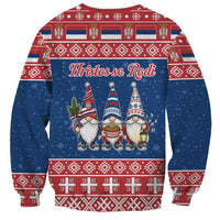 Serbia Christmas Sweatshirt Hristos Se Rodi Gnome - Wonder Print Shop