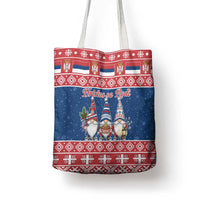 Serbia Christmas Tote Bag Hristos Se Rodi Gnome - Wonder Print Shop