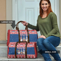 Serbia Christmas Travel Bag Hristos Se Rodi Gnome - Wonder Print Shop
