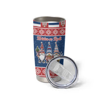 Serbia Christmas Tumbler Cup Hristos Se Rodi Gnome - Wonder Print Shop