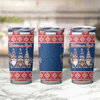 Serbia Christmas Tumbler Cup Hristos Se Rodi Gnome - Wonder Print Shop