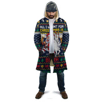 Personalized Merionethshire Wales Christmas Cloak Beer and Goat Santa Design - Wonder Print Shop