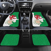 Montgomeryshire Wales Car Mats Map and Emblem Celtic Style - Wonder Print Shop