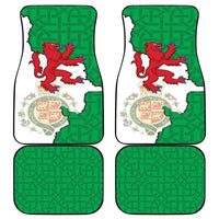 Montgomeryshire Wales Car Mats Map and Emblem Celtic Style - Wonder Print Shop