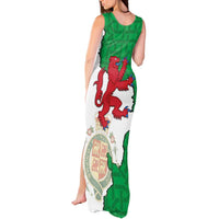 Montgomeryshire Wales Tank Maxi Dress Map and Emblem Celtic Style - Wonder Print Shop