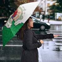 Montgomeryshire Wales Umbrella Map and Emblem Celtic Style - Wonder Print Shop