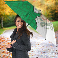 Montgomeryshire Wales Umbrella Map and Emblem Celtic Style - Wonder Print Shop