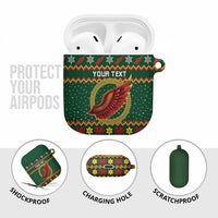 Personalized Montgomeryshire Wales Christmas AirPods Case Celtic Red Wing Cymru Heritage - Wonder Print Shop