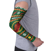 Personalized Montgomeryshire Wales Christmas Arm Sleeves Celtic Red Wing Cymru Heritage - Wonder Print Shop