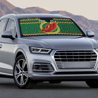 Personalized Montgomeryshire Wales Christmas Auto Sun Shade Celtic Red Wing Cymru Heritage - Wonder Print Shop