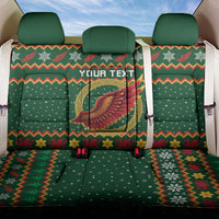 Personalized Montgomeryshire Wales Christmas Back Car Seat Cover Celtic Red Wing Cymru Heritage - Wonder Print Shop
