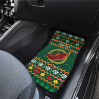 Personalized Montgomeryshire Wales Christmas Car Mats Celtic Red Wing Cymru Heritage - Wonder Print Shop