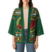 Personalized Montgomeryshire Wales Christmas Kimono Celtic Red Wing Cymru Heritage - Wonder Print Shop