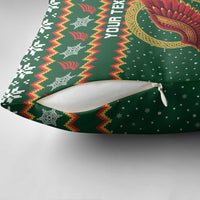 Personalized Montgomeryshire Wales Christmas Pillow Cover Celtic Red Wing Cymru Heritage - Wonder Print Shop