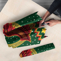 Personalized Montgomeryshire Wales Christmas Umbrella Celtic Red Wing Cymru Heritage - Wonder Print Shop