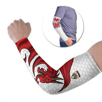 Wales Rugby Red Dragon Arm Sleeves Cymru Am Byth - Wonder Print Shop