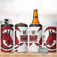 Wales Rugby Red Dragon 4 in 1 Can Cooler Tumbler Cymru Am Byth - Wonder Print Shop