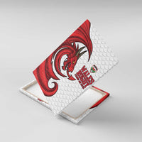 Wales Rugby Red Dragon Canvas Wall Art Cymru Am Byth - Wonder Print Shop