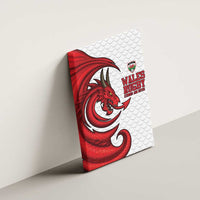 Wales Rugby Red Dragon Canvas Wall Art Cymru Am Byth - Wonder Print Shop