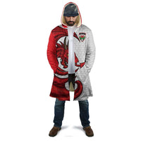 Wales Rugby Red Dragon Cloak Cymru Am Byth - Wonder Print Shop