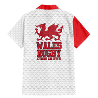 Wales Rugby Red Dragon Family Matching Mermaid Dress and Hawaiian Shirt Cymru Am Byth - Wonder Print Shop