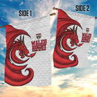Wales Rugby Red Dragon Garden Flag Cymru Am Byth - Wonder Print Shop