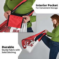 Wales Rugby Red Dragon Grocery Bag Cymru Am Byth - Wonder Print Shop
