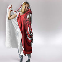 Wales Rugby Red Dragon Hooded Blanket Cymru Am Byth - Wonder Print Shop