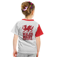 Wales Rugby Red Dragon Kid T Shirt Cymru Am Byth - Wonder Print Shop
