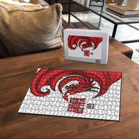 Wales Rugby Red Dragon Puzzle Cymru Am Byth - Wonder Print Shop