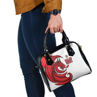 Wales Rugby Red Dragon Shoulder Handbag Cymru Am Byth - Wonder Print Shop