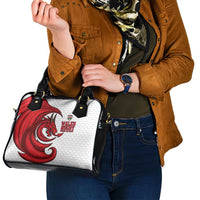 Wales Rugby Red Dragon Shoulder Handbag Cymru Am Byth - Wonder Print Shop