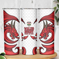 Wales Rugby Red Dragon Skinny Tumbler Cymru Am Byth - Wonder Print Shop