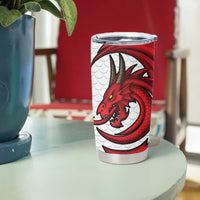 Wales Rugby Red Dragon Tumbler Cup Cymru Am Byth - Wonder Print Shop