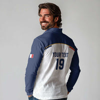 Custom World Football 2026 France Long Sleeve Polo Shirt Allez Les Bleus - Wonder Print Shop