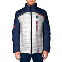 Custom World Football 2026 France Padded Jacket Allez Les Bleus - Wonder Print Shop