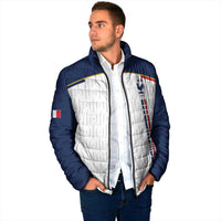 Custom World Football 2026 France Padded Jacket Allez Les Bleus - Wonder Print Shop