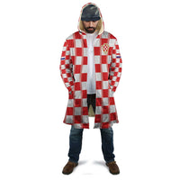 Custom World Football 2026 Croatia Cloak Vatreni Checkerboard Style - Wonder Print Shop