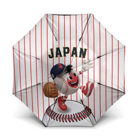 Japan Baseball Umbrella Japanese Flag Mascot Design