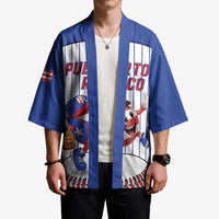 Puerto Rico Baseball Custom Kimono Puerto Rican Flag Mascot Design