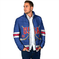 Custom USA Ice Hockey Padded Jacket Champions 2026