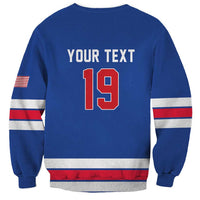 Custom USA Ice Hockey Sweatshirt Champions 2026