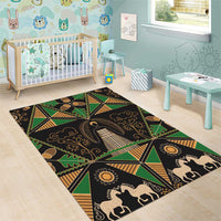 Ukraine Pysanky Pattern Area Rug Berehynia Guardian Folk Art
