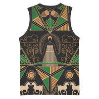 Ukraine Pysanky Pattern Basketball Jersey Berehynia Guardian Folk Art